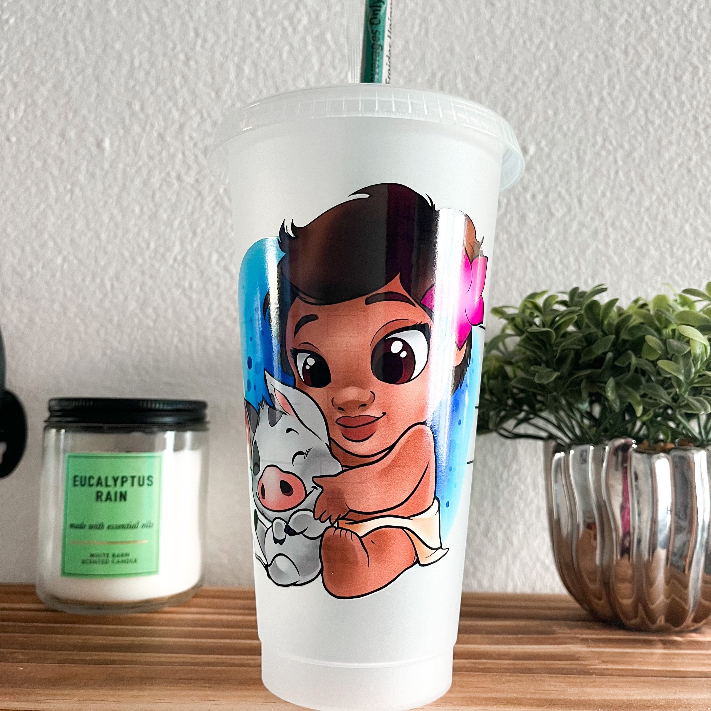 Moana Cold Cup Tumbler Baby Moana Cup Baby Moana Cold Cup Baby